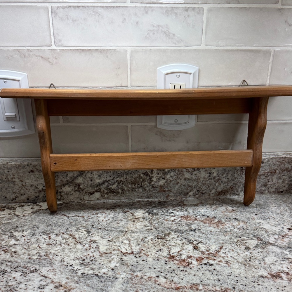 Wooden Wall Shelf